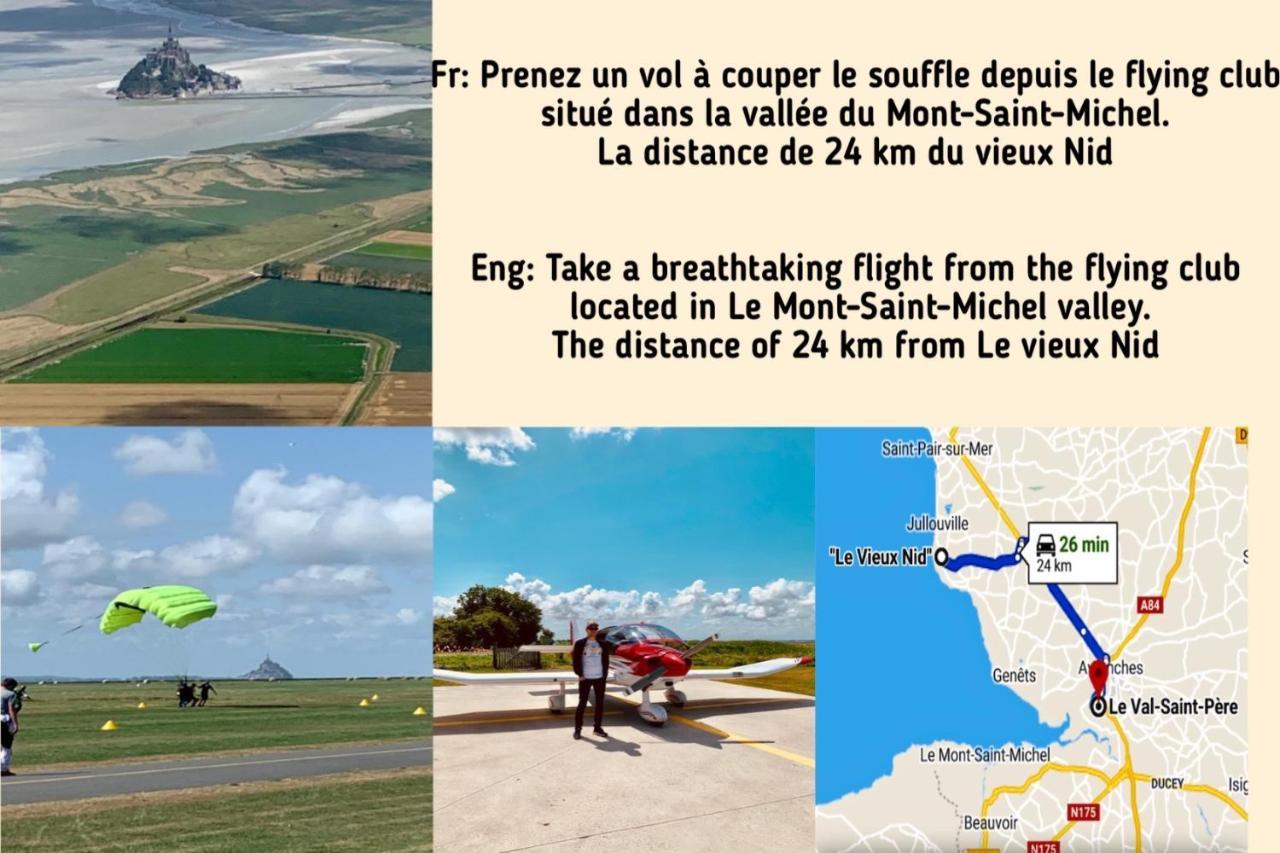 Le Vieux Manoir Bed and Breakfast Carolles Εξωτερικό φωτογραφία